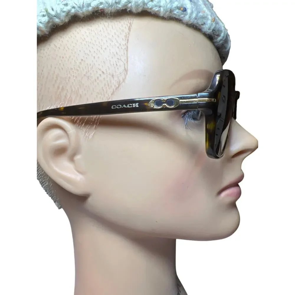 Coach Blair Dark Tortoise Sunglasses HC8116 L087 50013 Dark Tortoise 56[]16. 3N